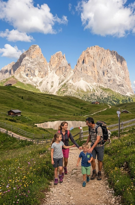 Val Gardena in estate